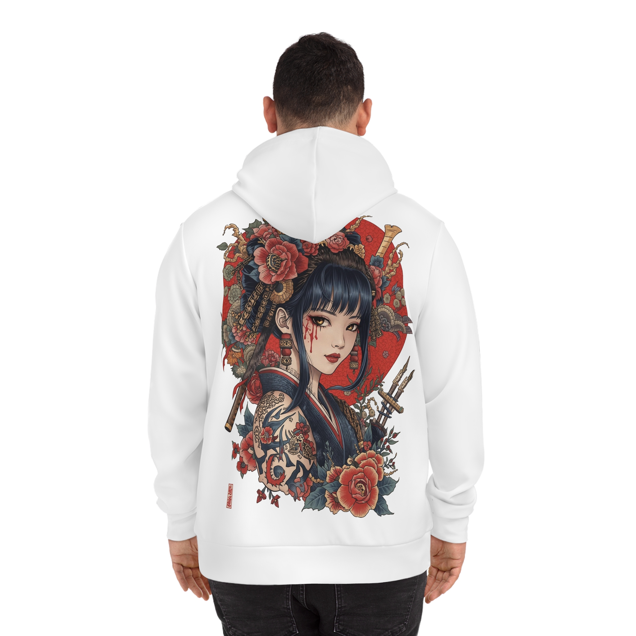 Irezumi Tattoo Style Hoodie - Image 4