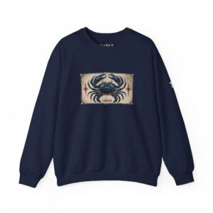 Cancer - Gothic Zodiac Blue Sweatshirt