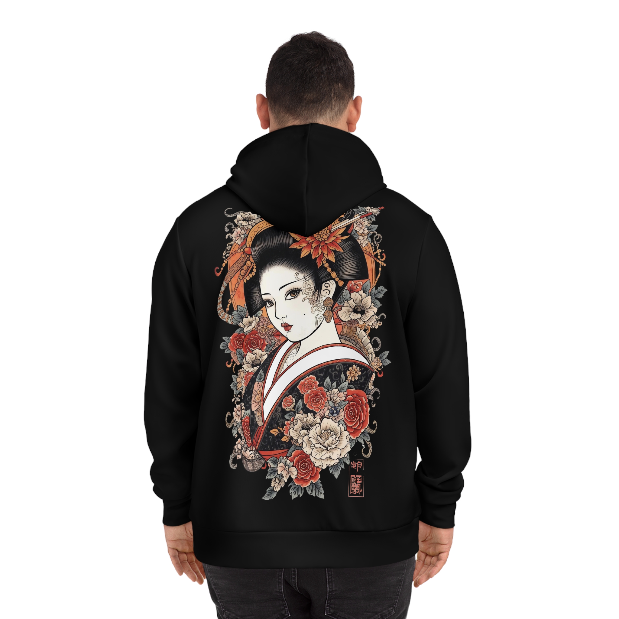 Irezumi Tattoo Style Hoodie - Image 4