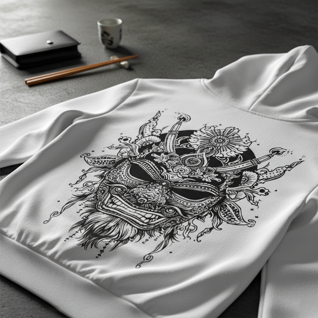 The Bold Oni Mask Hoodie: Unveiling the Myth Behind the Streetwear Staple