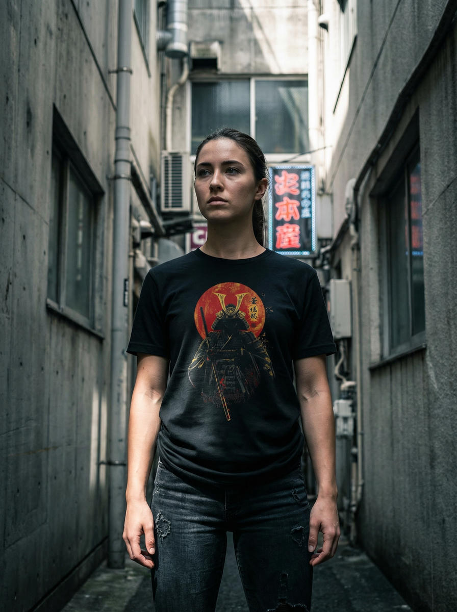 Samurai T Shirt warrior collection