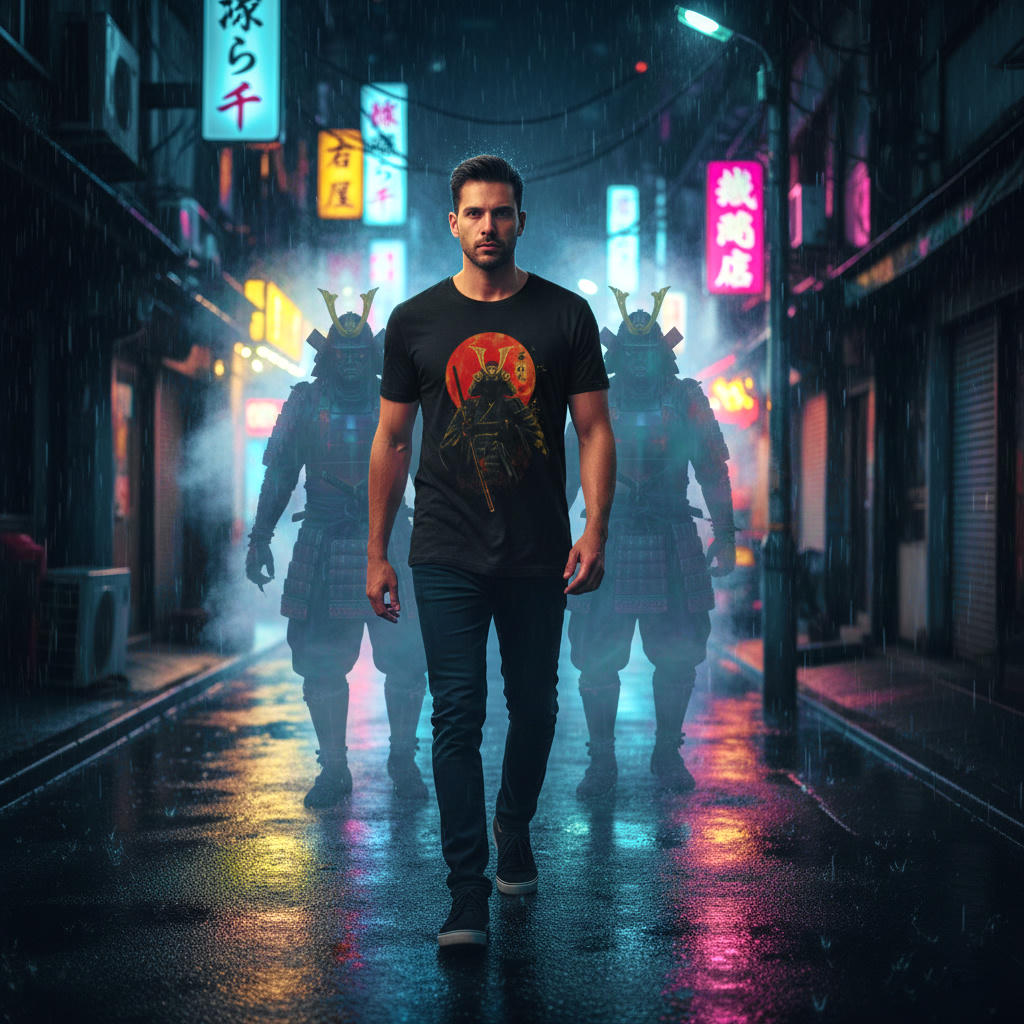 Samurai T Shirt warrior collection