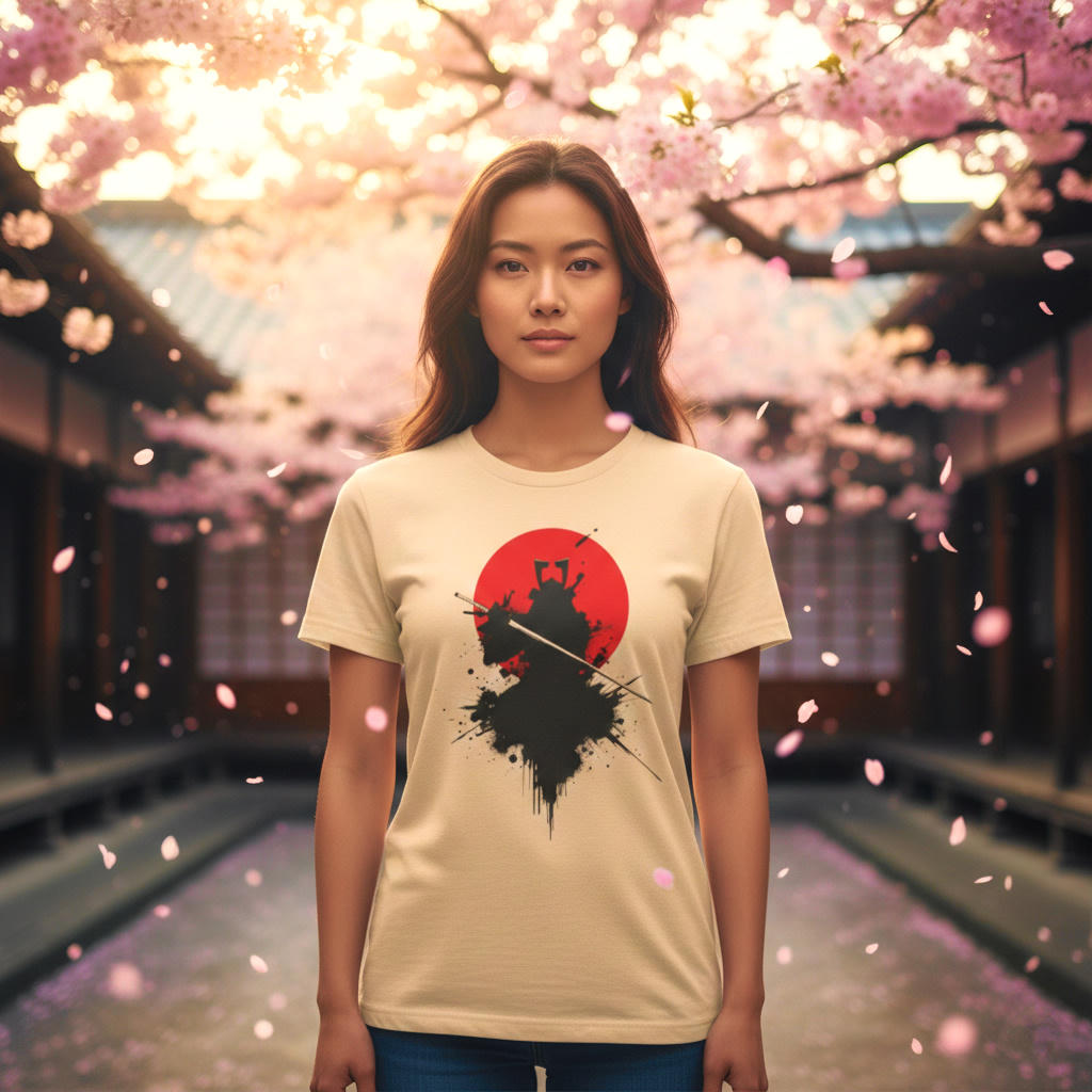 Samurai T Shirt warrior collection