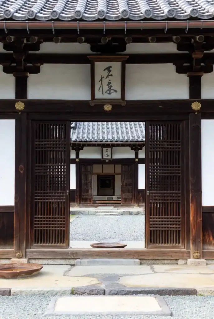 samurai warrior in his household