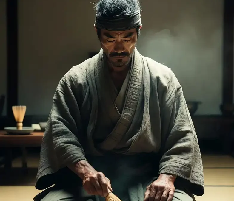 The spiritual significance of the tea ceremony in a samurai’s life