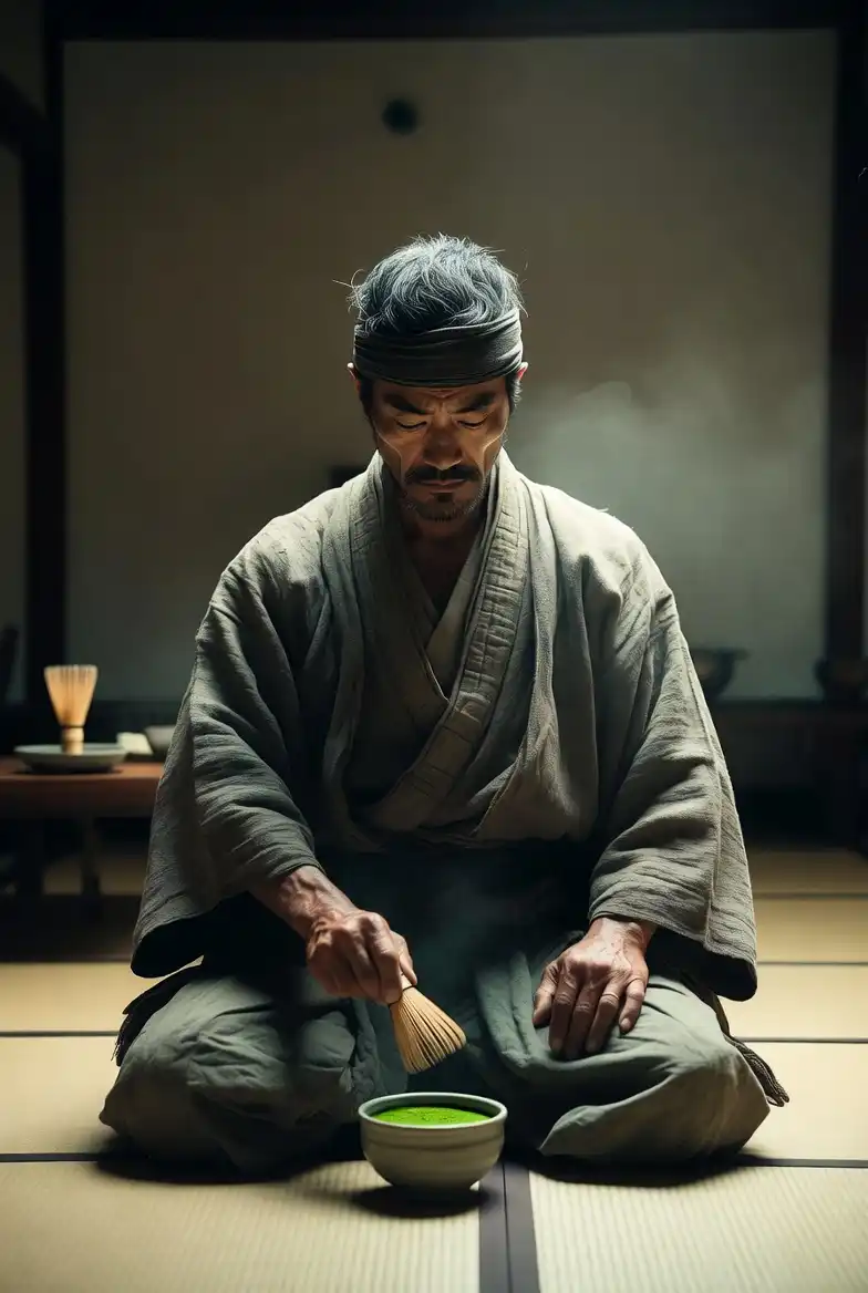 The spiritual significance of the tea ceremony in a samurai’s life